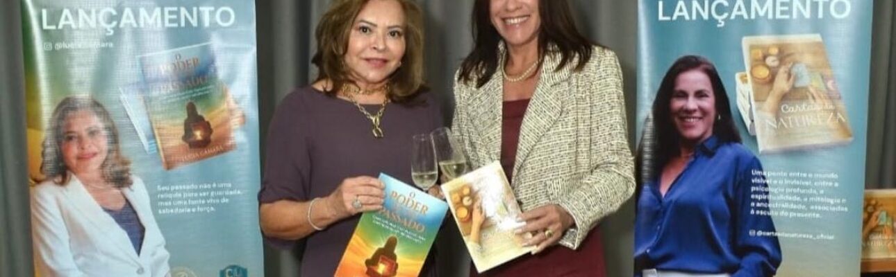 Irmãs  Lúcia e Sílvia Câmara lançam livros que inspiram reconexão e propósito