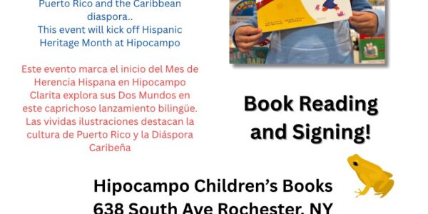 DOS – TWO: Literatura bilíngue inaugura celebrações hispânicas em Rochester - NY