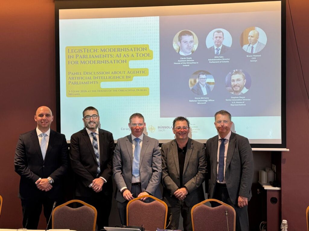 Dublin recebe confer&ecirc;ncia internacional que discute o futuro dos Parlamentos na era da IA