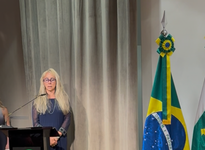 Claudia Cataldi apresenta lançamento de norma da ABNT no Tribunal de Contas da União